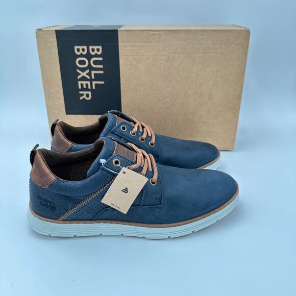 Bullboxer Other - Bullboxer Parkyr Navy Oxford Dress Shoes Men's New With Box US 7 EU 40